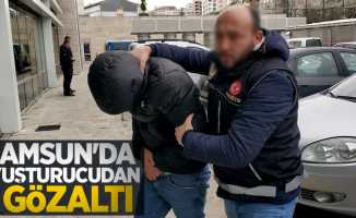 Samsun'da uyuşturucudan 1 gözaltı