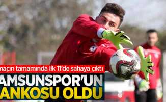 26 maçın tamamında ilk 11 de sahaya çıktı! Nurullah Aslan Samsunspor'un bankosu oldu 