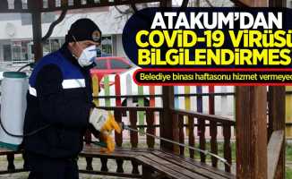 Atakum'dan covid-19 virüsü bilgilendirmesi