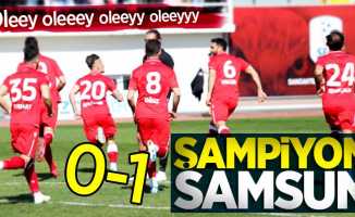 Maç sonucu: Sancaktepe 0-1 Samsunspor