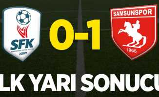 Sancaktepe 0-1 Samsunspor (İlk yarı sonucu)