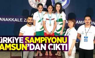Türkiye şampiyonu Samsun'dan çıktı