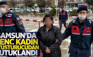 Samsun'da genç kadın uyuşturucudan tutuklandı