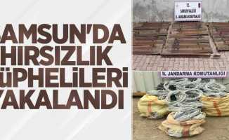 Samsun'da hırsızlık şüphelileri yakalandı