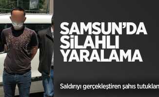 Samsun'da silahlı yaralama