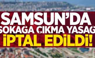 Cuhmurbaşkanı Erdoğan duyurdu: Sokağa çıkma yasağı iptal edildi
