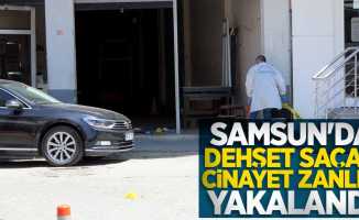 Samsun'da dehşet saçan cinayet zanlısı yakalandı