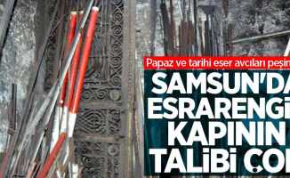 Samsun'da esrarengiz kapının talibi çok 
