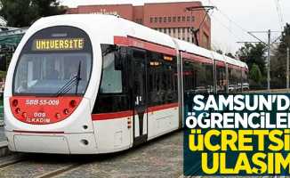 Samsun'da sınav günü öğrencilere ücretsiz ulaşım