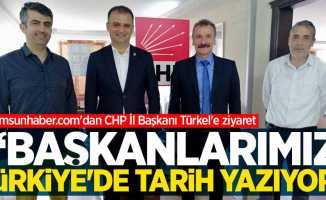 Türkel: Başkanlarımız Türkiye'de tarih yazıyor