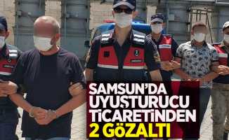 Samsun'da uyuşturucu ticaretinden 2 gözaltı