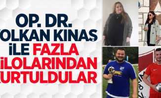 Fazla kilolarından kurtulmak isteyenlerin tercihi: Op. Dr. Volkan Kınaş