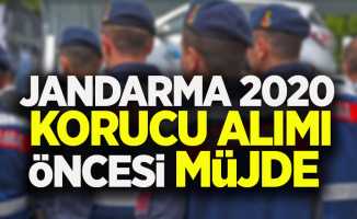Jandarma 2020 korucu alımı öncesi müjde