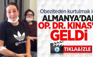 Obeziteden kurtulmak için Almanya'dan Dr. Kınaş'a geldi