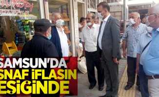 CHP İl Başkanı Türkel:Samsun'da esnaf iflasın eşiğinde