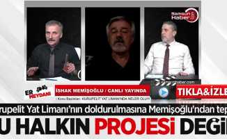 Kurupelit olayına Memişoğlu'ndan tepki! "Bu halkın projesi değil"