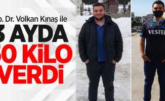 Op. Dr. Volkan Kınaş ile 3 ayda 50 kilo verdi