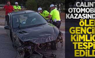 Samsun'da çalıntı otomobil kazaya karıştı! Kazada ölen gencin kimliği belli oldu