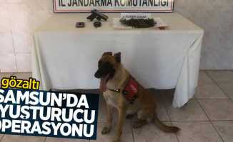 Samsun'da uyuşturucu operasyonu! 2 gözaltı 