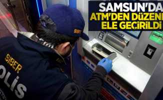 Samsun'da ATM'den düzenek ele geçirildi