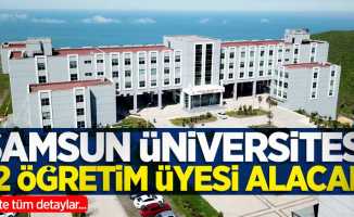 Samsun Üniversitesi 32 Öğretim Üyesi Alacak! İşte başvuru detayları...