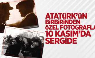 Atatürk'ün birbirinden özel fotoğrafları 10 Kasım'da sergide