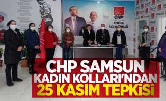 CHP Samsun Kadın Kolları'ndan 25 Kasım Tepkisi