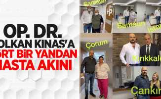Op. Dr. Volkan Kınaş'a dört bir yandan hasta akını 