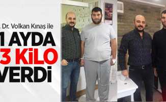 Op. Dr. Volkan Kınaş ile 11 ayda 73 kilo verdi