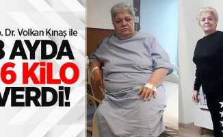 Op. Dr. Volkan Kınaş ile 8 ayda 56 kilo verdi