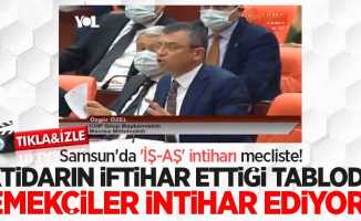 Samsun'da 'İŞ-AŞ' intiharı mecliste! 