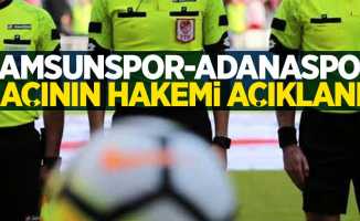 Samsunspor - Adanaspor Maçının Hakemi Açıklandı 