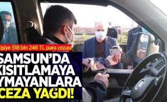 Samsun'da kısıtlamaya uymayanlara ceza yağdı