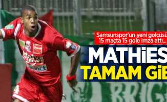 Samsunspor'un yeni golcüsü 15 maçta 15 gole imza attı...  Mathies  tamam gibi 
