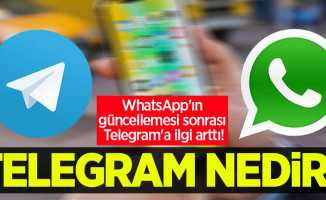 WhatsApp'ın güncellemesi sonrası Telegram'a ilgi arttı! Telegram nedir?