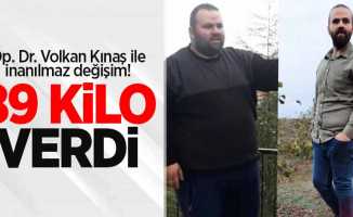 Op. Dr. Volkan Kınaş ile inanılmaz değişim! 89 kilo verdi