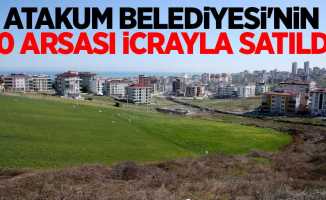 Atakum Belediyesi'nin 10 arsası icrayla satıldı