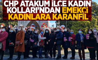 CHP Atakum İlçe Kadın Kolları'ndan emekçi kadınlara karanfil