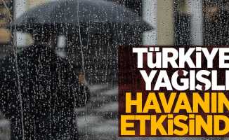 Türkiye yağışlı havanın etkisinde