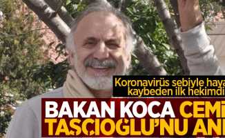 Bakan Koca, Cemil Taşçıoğlu'nu andı