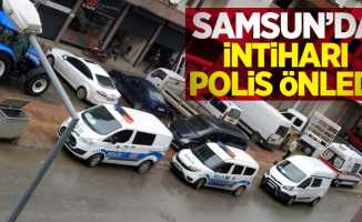Samsun'da intiharı polis önledi