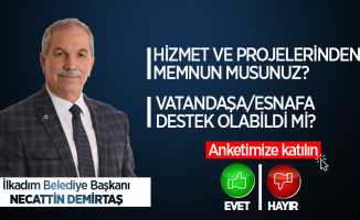 Samsunhaber.com anket: Vatandaşlar Necattin Demirtaş'tan memnun mu? 
