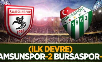 Samsunspor 2 Bursaspor 0 (İlk Devre) 