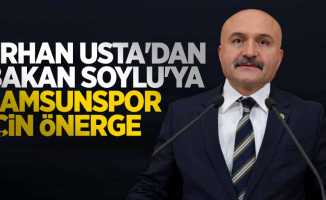 Erhan Usta'dan Bakan Soylu'ya Samsunspor için önerge