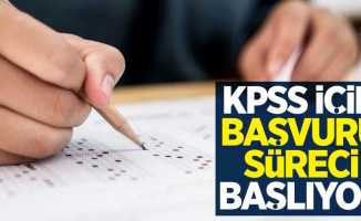KPSS için başvuru süreci başlıyor