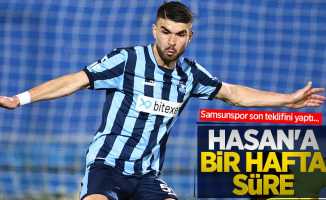 Samsunspor son teklifini yaptı... Hasan'a bir hafta süre 