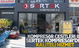 Kompresör çeşitleri ile Sertek Kompresör'den kaliteli hizmet 