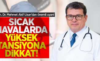 Mediliv Samsun-Uzm. Dr. Mehmet Akif Uzun: Sıcak Havalarda Yüksek Tansiyona Dikkat!