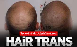 Saç ekiminde doğallığın adresi: Hair Trans