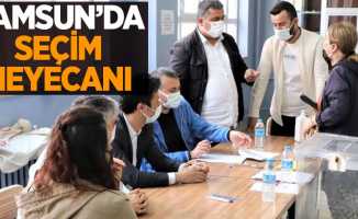 Samsun'da seçim heyecanı
